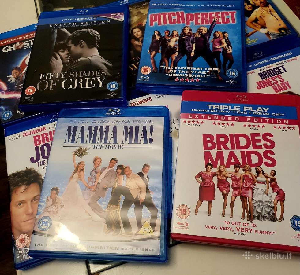 10 „blu-ray“ diskų kolekcija: Įkvepiantis moterišk