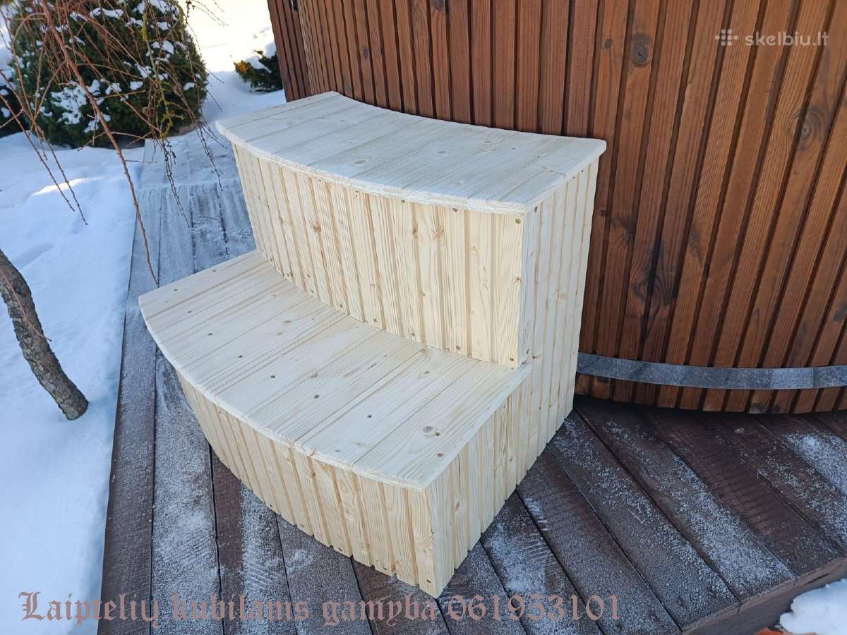 Laipteliai kubilui ; laiptas ; stairs ; schodki - nuotraukos Nr. 14