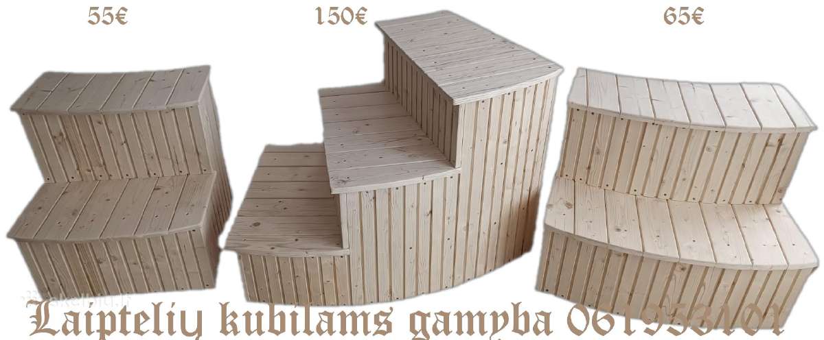 Laipteliai kubilui ; laiptas ; stairs ; schodki - nuotraukos Nr. 16