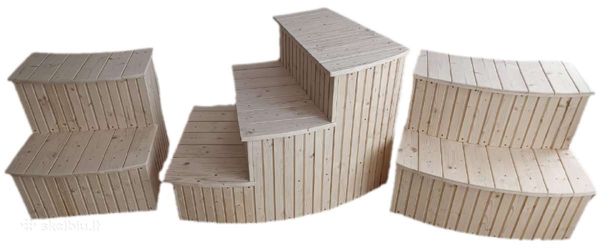 Laipteliai kubilui ; laiptas ; stairs ; schodki