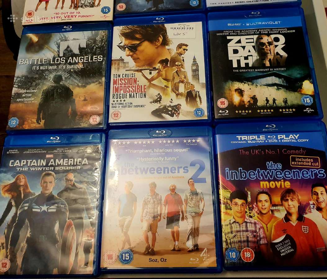 9 „blu-ray“ filmų rinkinis - nuotraukos Nr. 2
