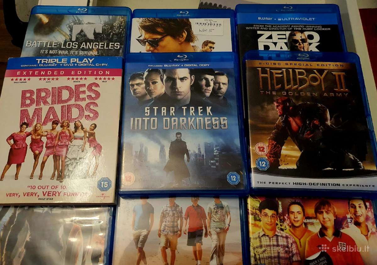 9 „blu-ray“ filmų rinkinis