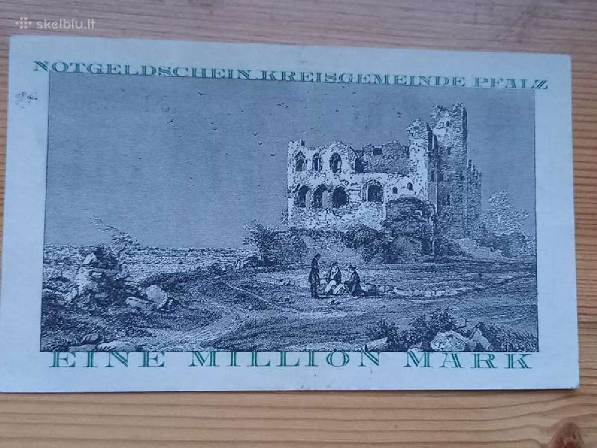 Vokietija 1923 1.000.000 markiu (notgeldas) - nuotraukos Nr. 2