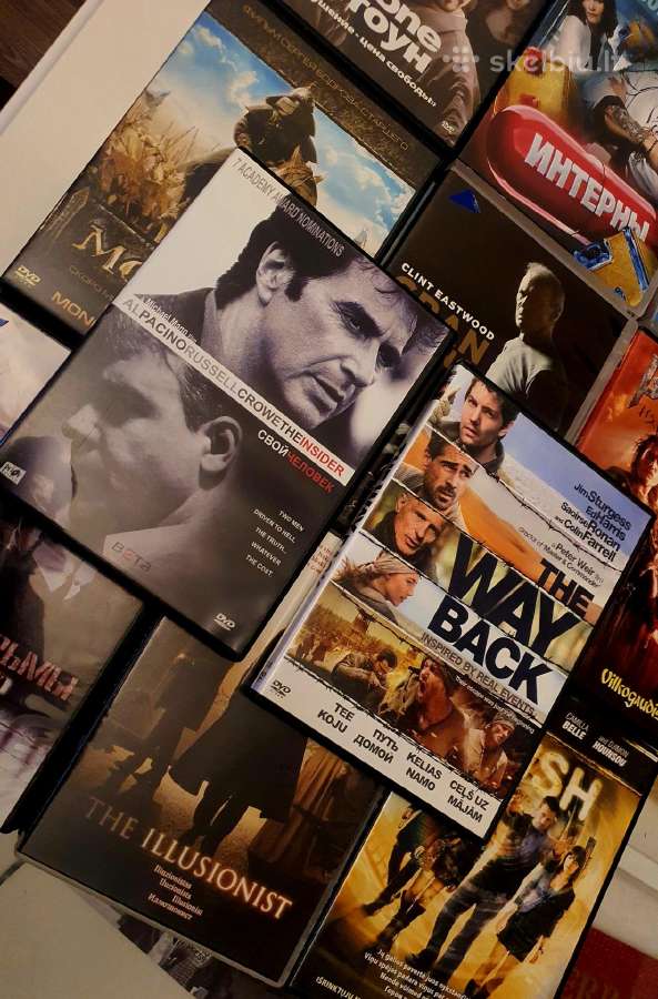 20 Dvd diskų kolekcija – Didelė kino įvairovė