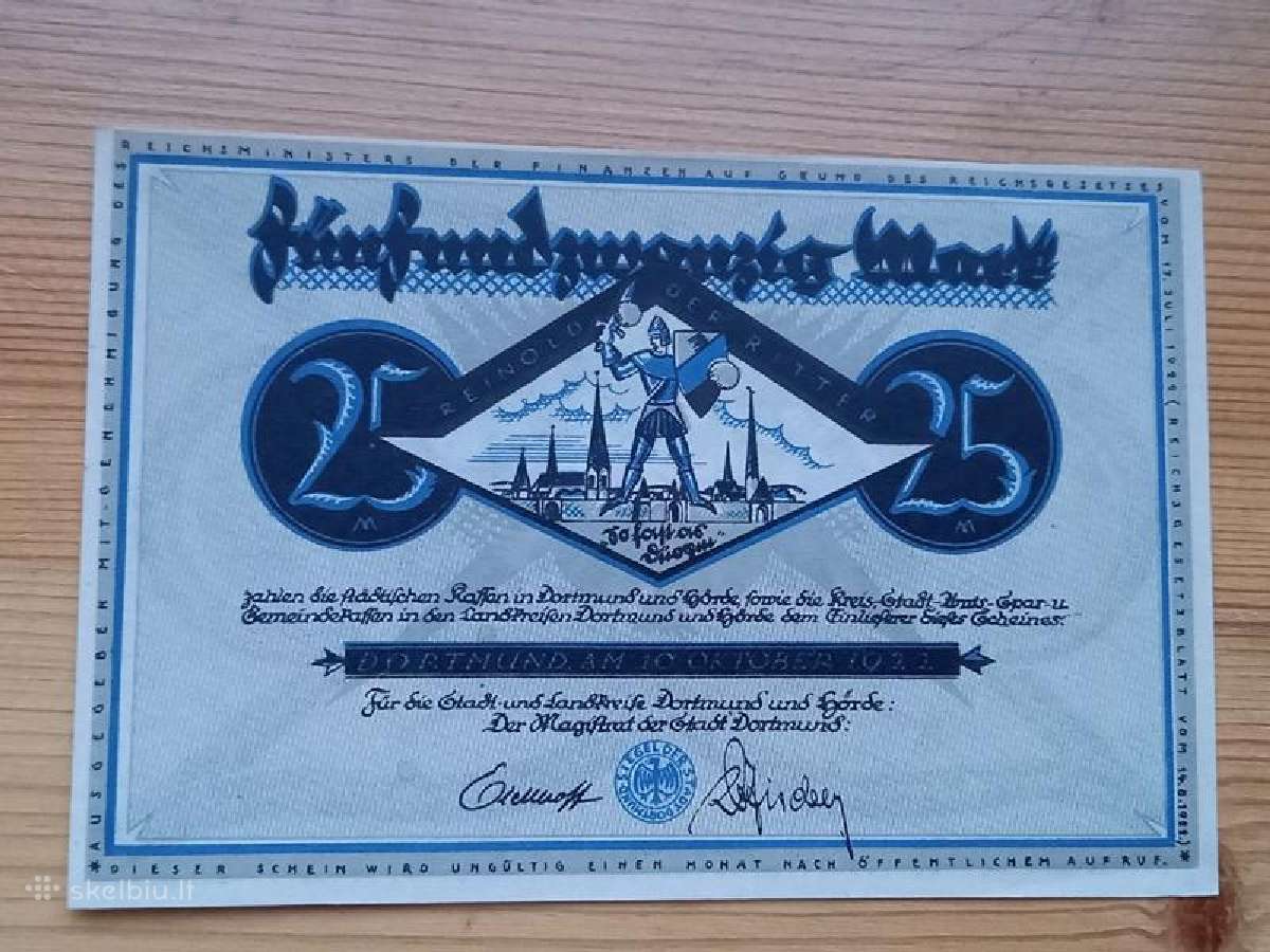 Vokietija 1923 25 markės (notgeldas)