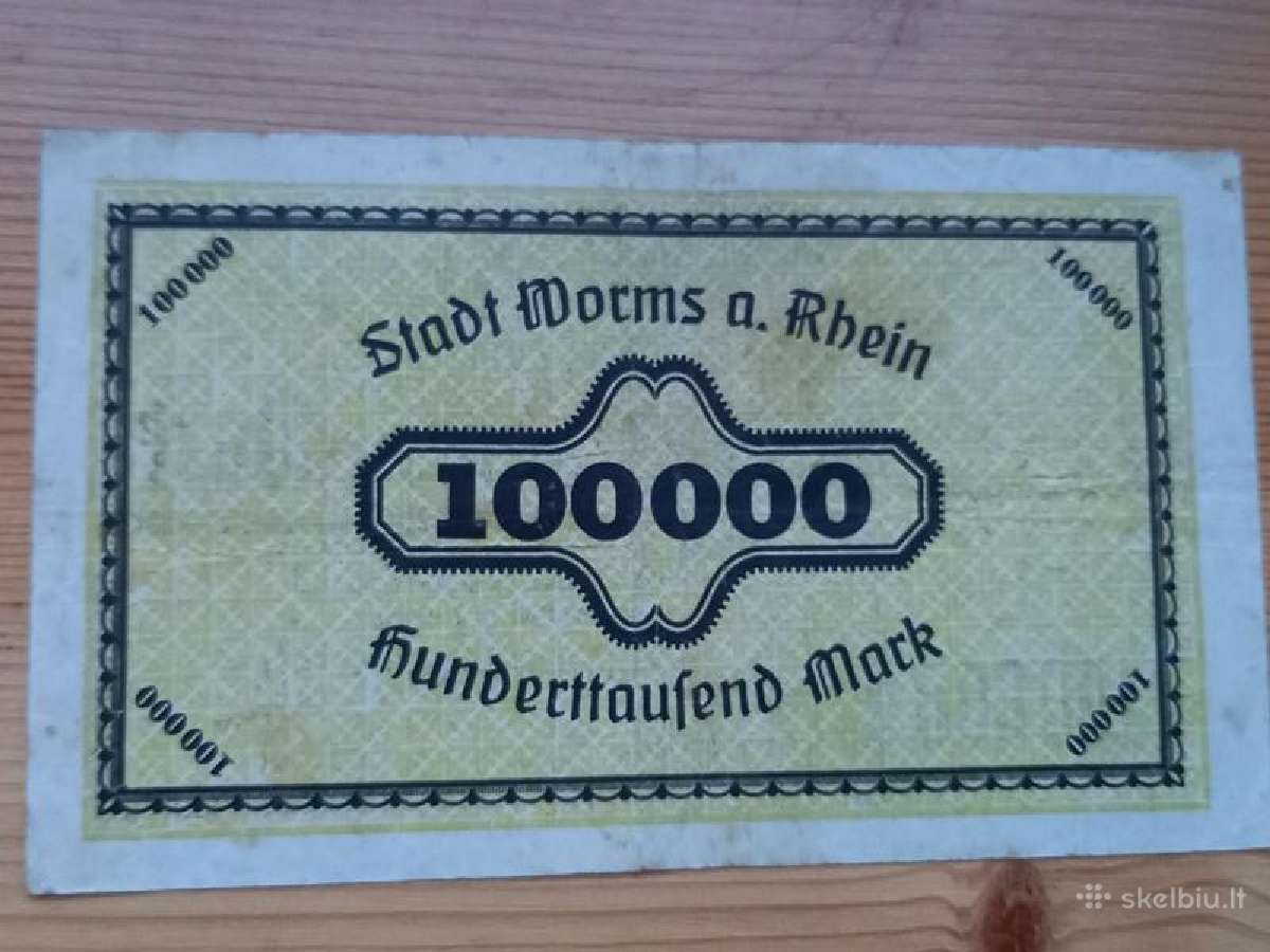 Vokietija 1923 100.000 markiu (notgeldas) - nuotraukos Nr. 2