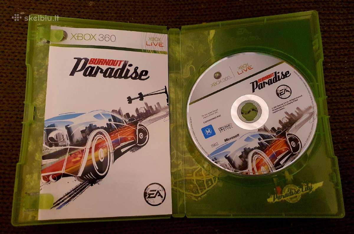 Burnout Paradise Xbox 360 - nuotraukos Nr. 2