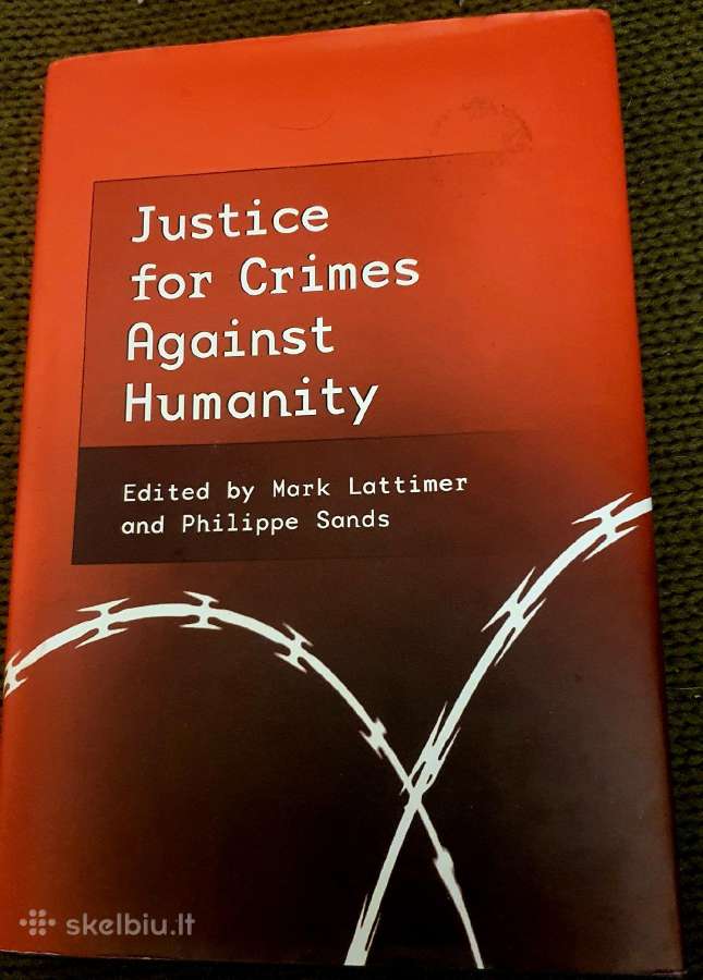 Knyga „Justice for Crimes Against Humanity“