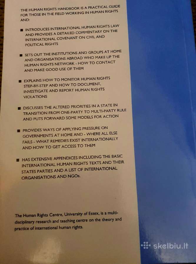 Knyga The Human Rights Handbook: A Practical Guide - nuotraukos Nr. 2