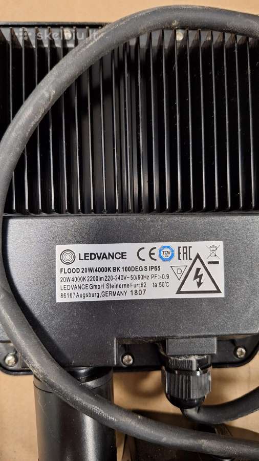 Ledvance Flood 20w 4000k 2200lm - nuotraukos Nr. 3
