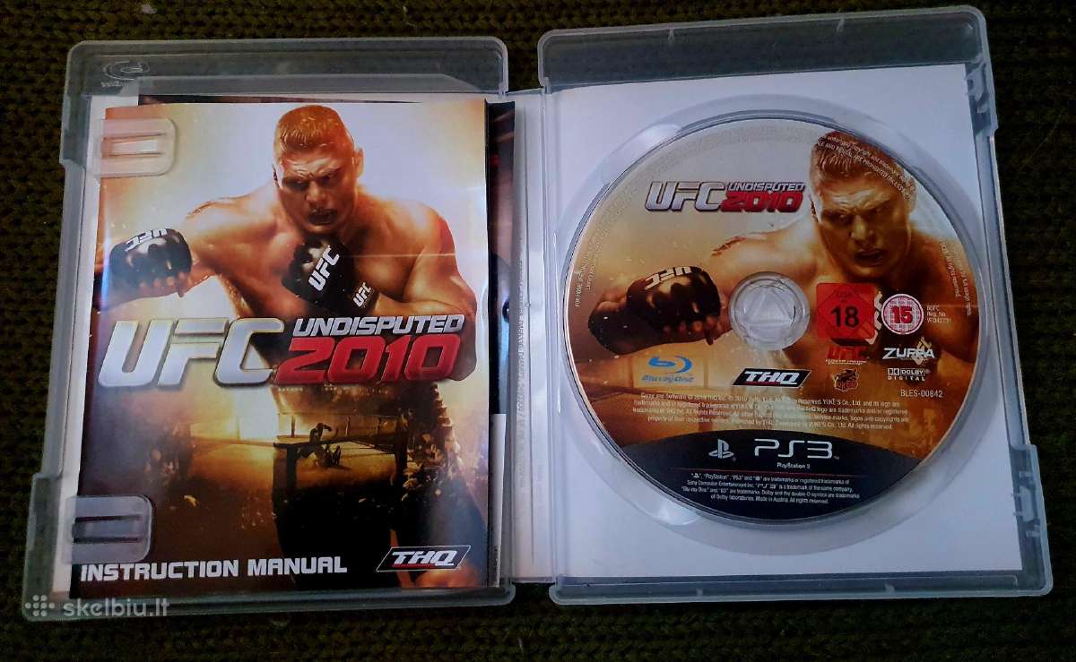 Ufc Undisputed 2010 Playstation 3 - nuotraukos Nr. 2