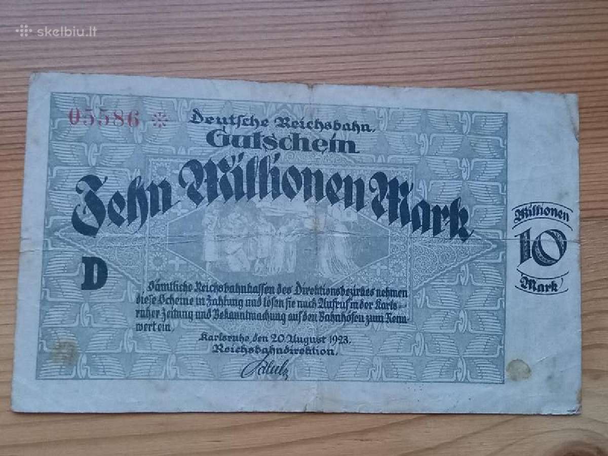 Vokietija 1923 10.000.000 markiu (notgeldas)