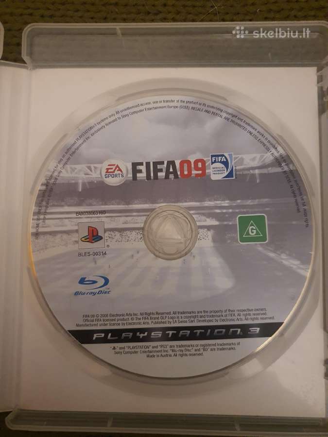 Fifa 09 Playstation 3 - nuotraukos Nr. 2