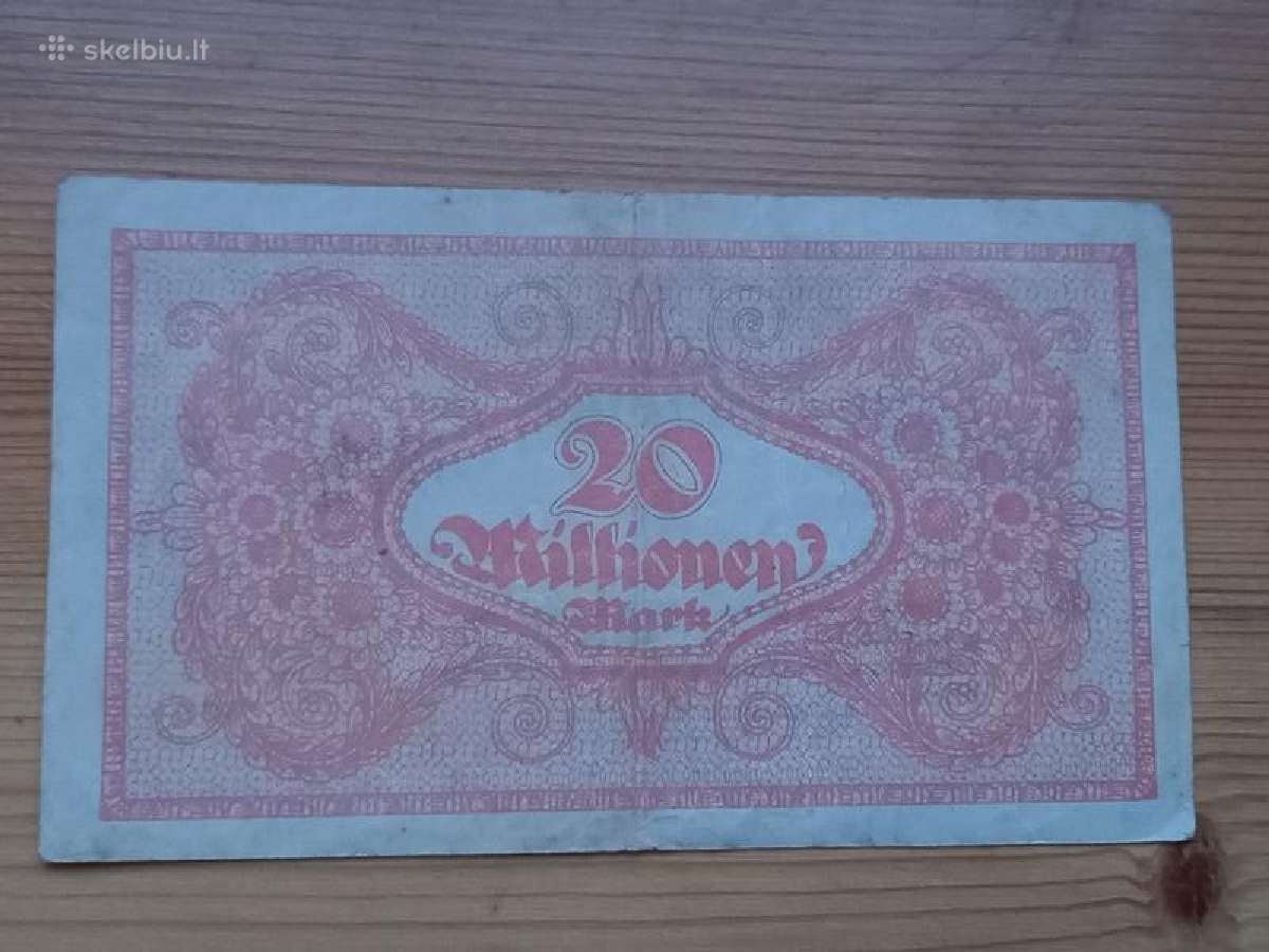 Vokietija 1923 20.000.000 markiu (notgeldas) - nuotraukos Nr. 2