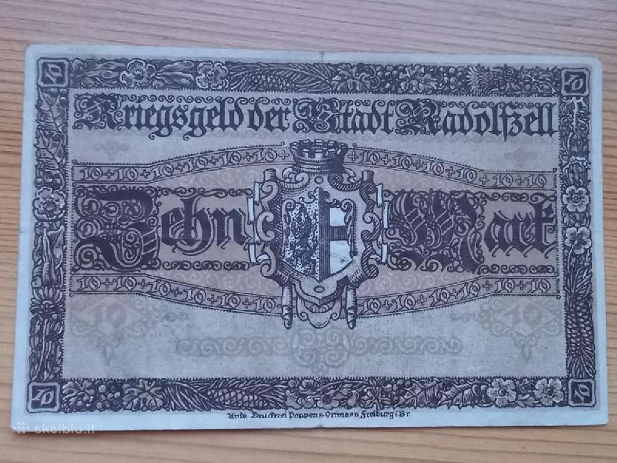 Vokietija 1918 10 markiu (notgeldas)