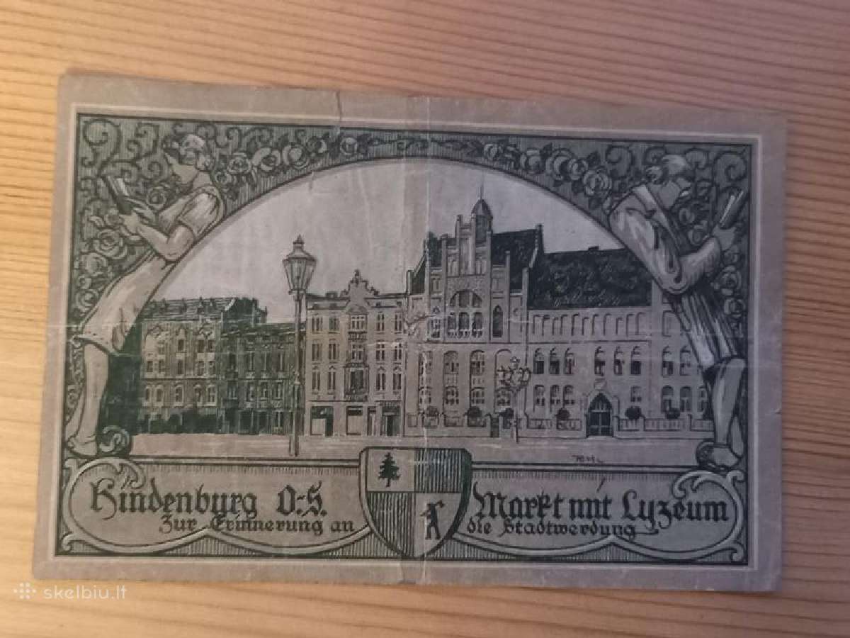 Vokietija 1923 100t convert 5mlj. mark (notgeldas) - nuotraukos Nr. 2