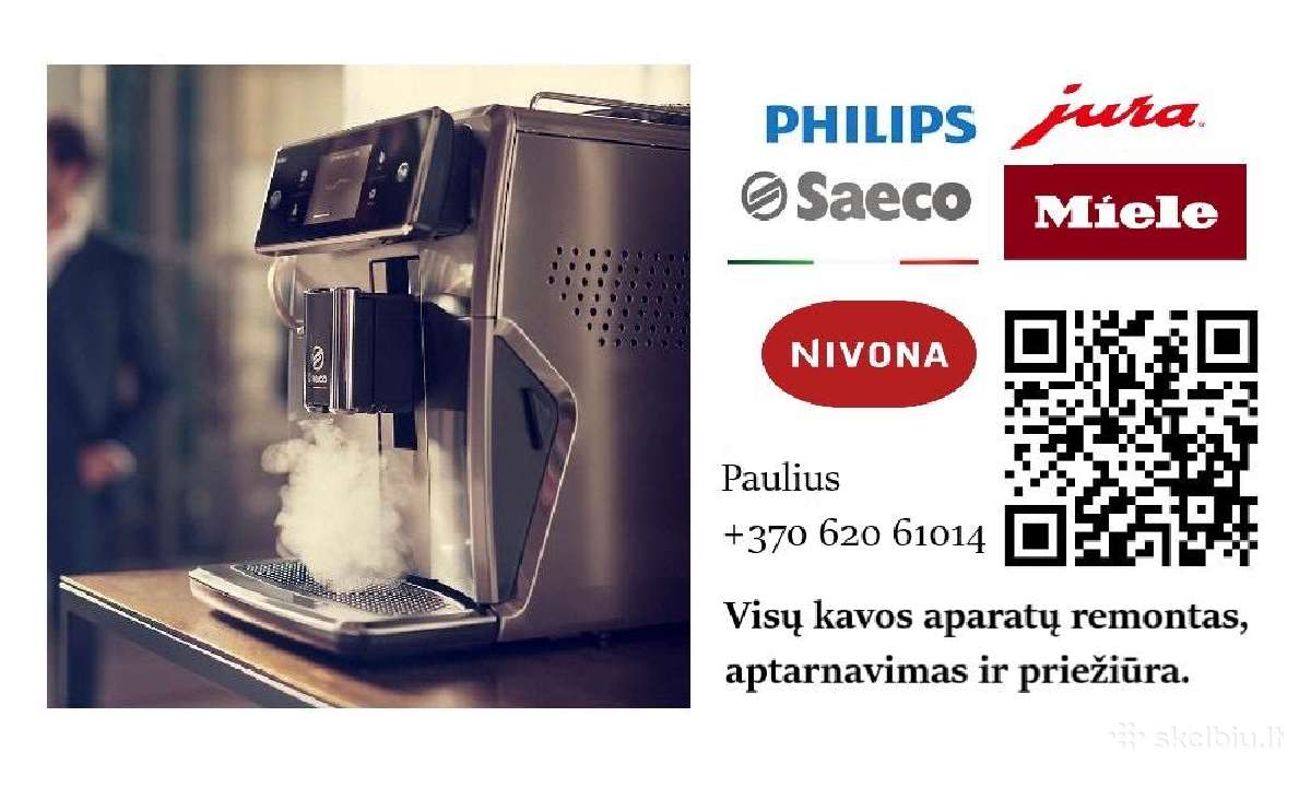 Philips Saeco Jura Nivona kavos aparatų remontas - nuotraukos Nr. 35