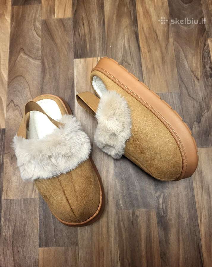 Šlepetės šiltos