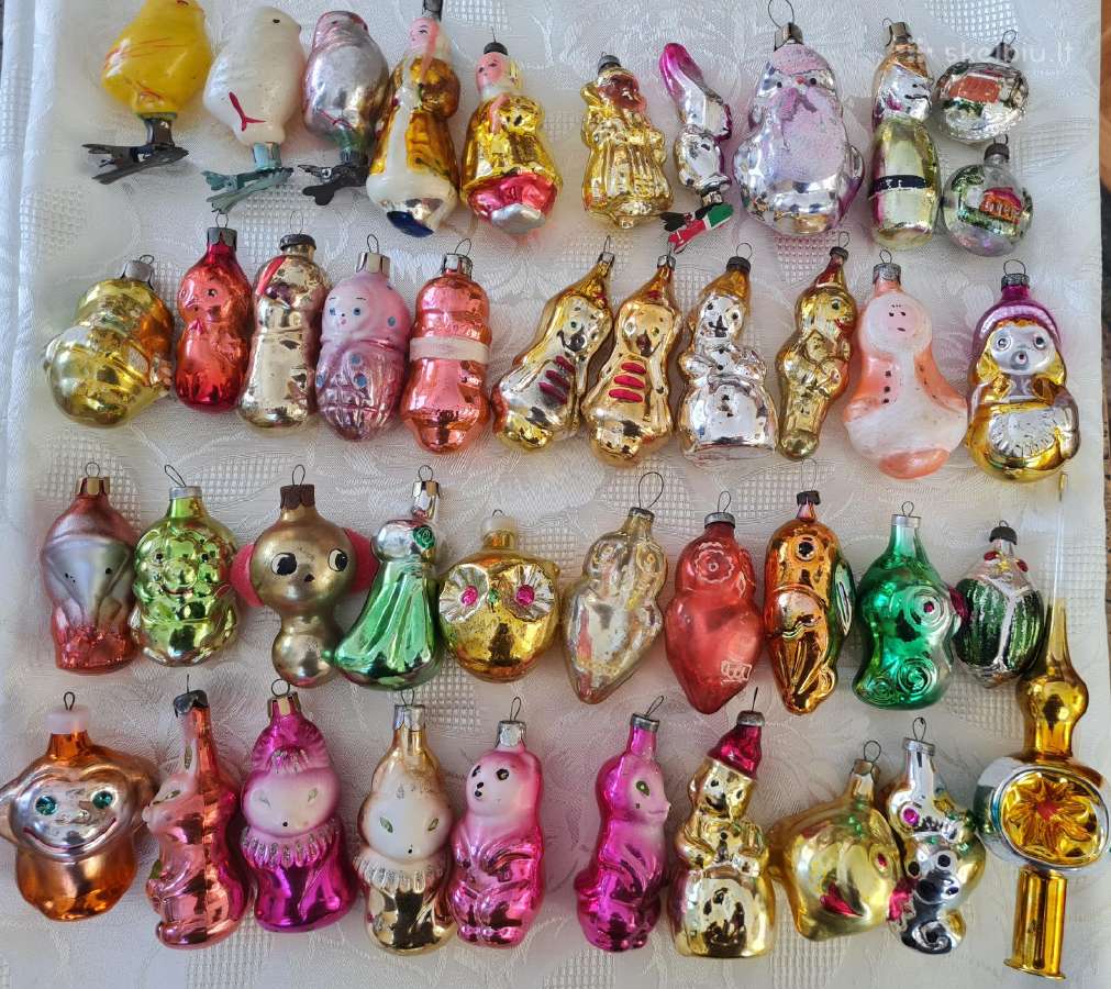 Eglutės žaisliukai