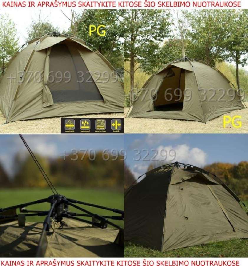 Greito pastatymo karpinė palapinė 159 € - nuotraukos Nr. 2