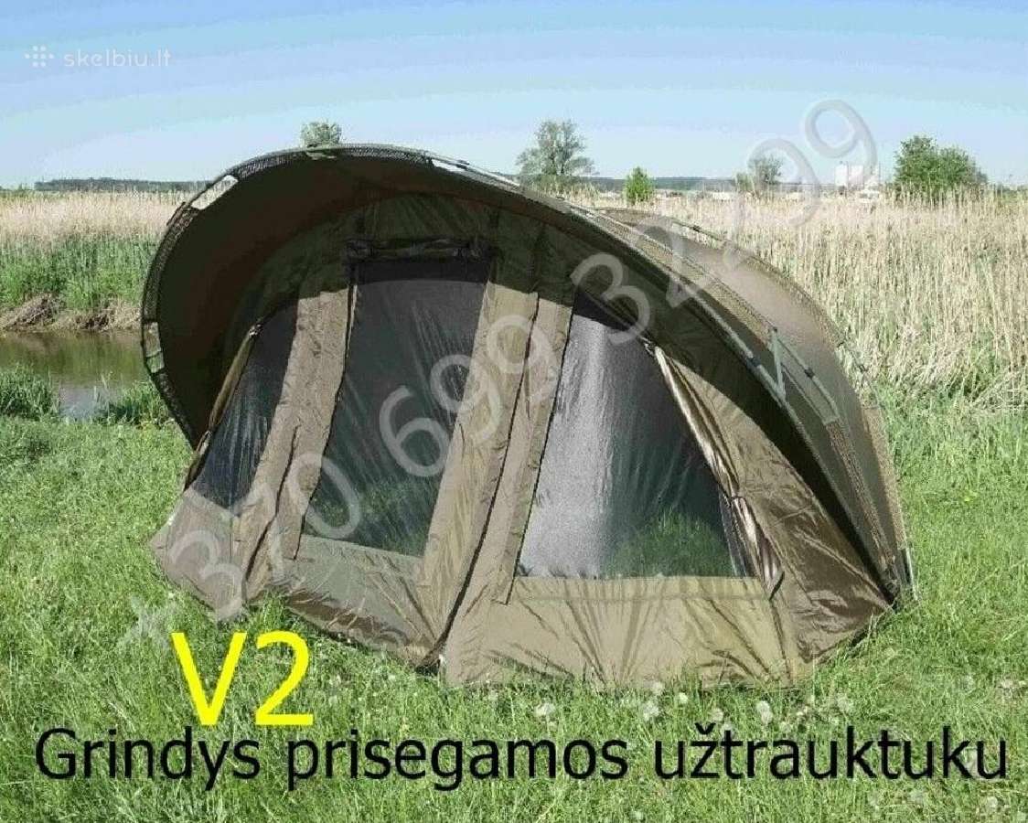 Greito pastatymo karpinė palapinė 159 € - nuotraukos Nr. 14