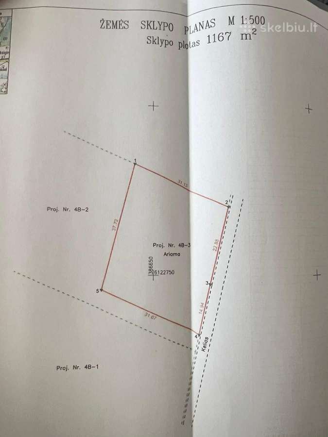 Parduodami 2 gyvenamosios paskirties sklypai