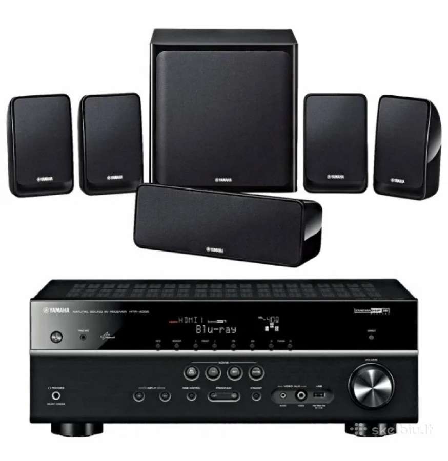 Yamaha 5.1 komplektas