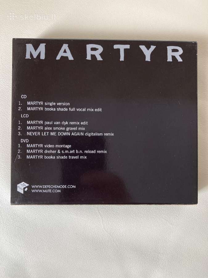 Depeche Mode – Martyr CD + Dvd (Limited Edition) - nuotraukos Nr. 2