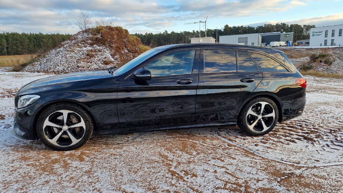 Mercedes-benz C-class W205 / W206) zieminiu ratai - nuotraukos Nr. 4