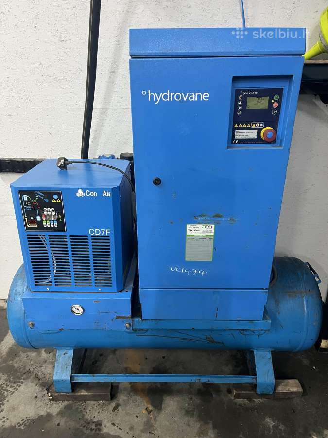Hydrovane 4 kw kompresorius,resyveris, sausintuvas - nuotraukos Nr. 5