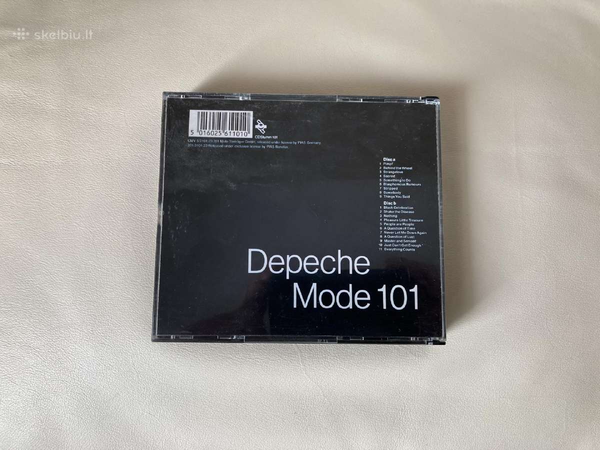 Depeche Mode – 101 (2cd, Cdstumm101) – puiki būklė - nuotraukos Nr. 2