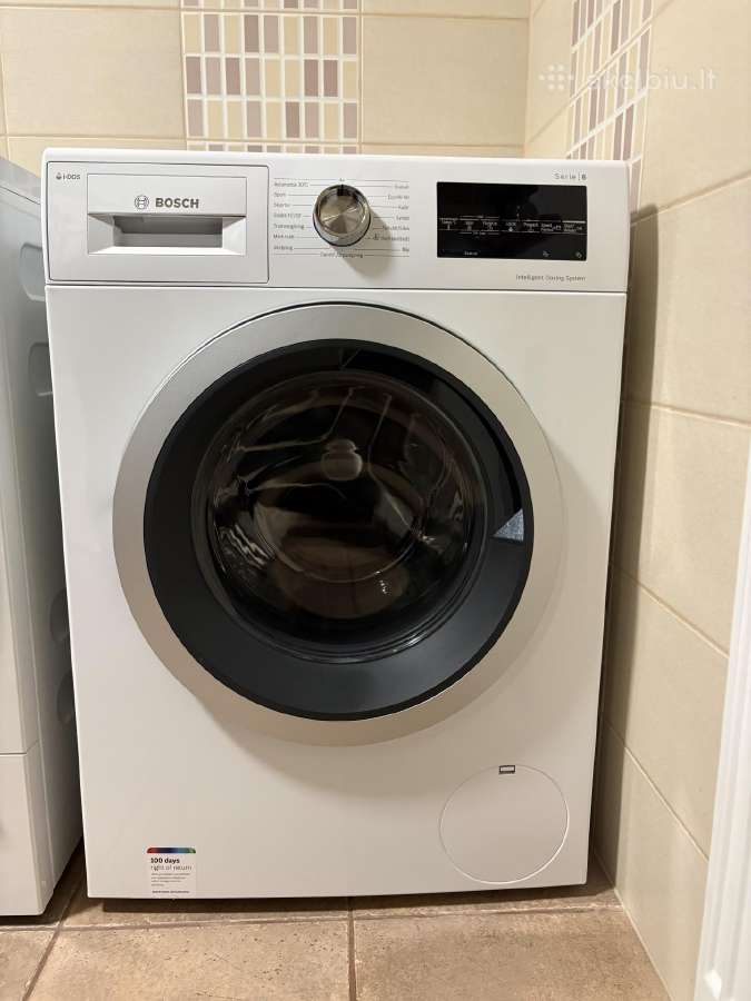 Bosch skalbimo mašina su i-dos funkcija