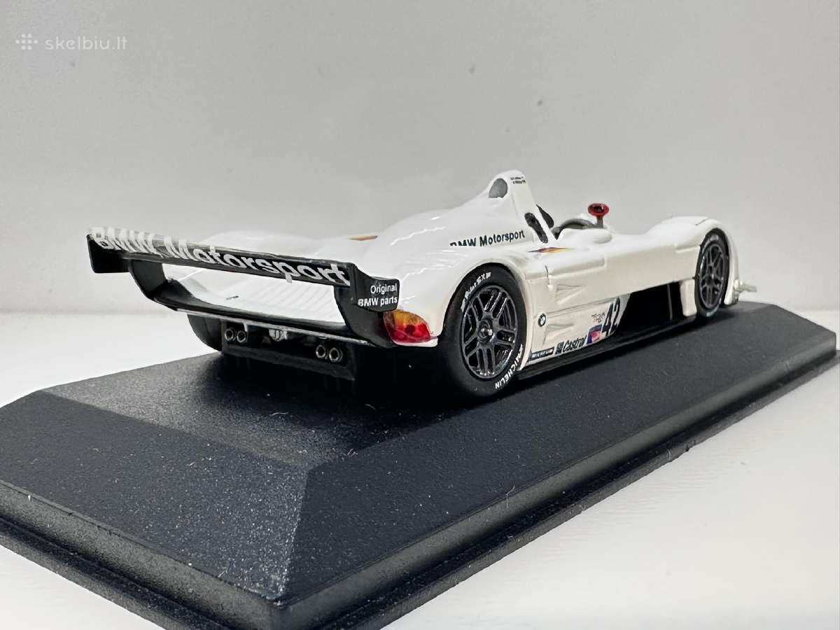 Bmw V12 Lmr Bmw Motorsport #42 Muller/lehto balta - nuotraukos Nr. 5