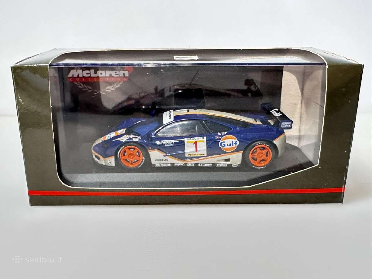 Mclaren F1 Gtr Le Mans #1 Gulf 1:43 Minichamps - nuotraukos Nr. 2