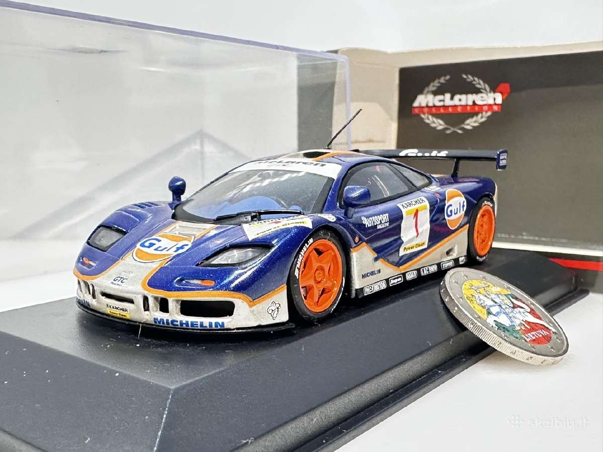 Mclaren F1 Gtr Le Mans #1 Gulf 1:43 Minichamps - nuotraukos Nr. 3
