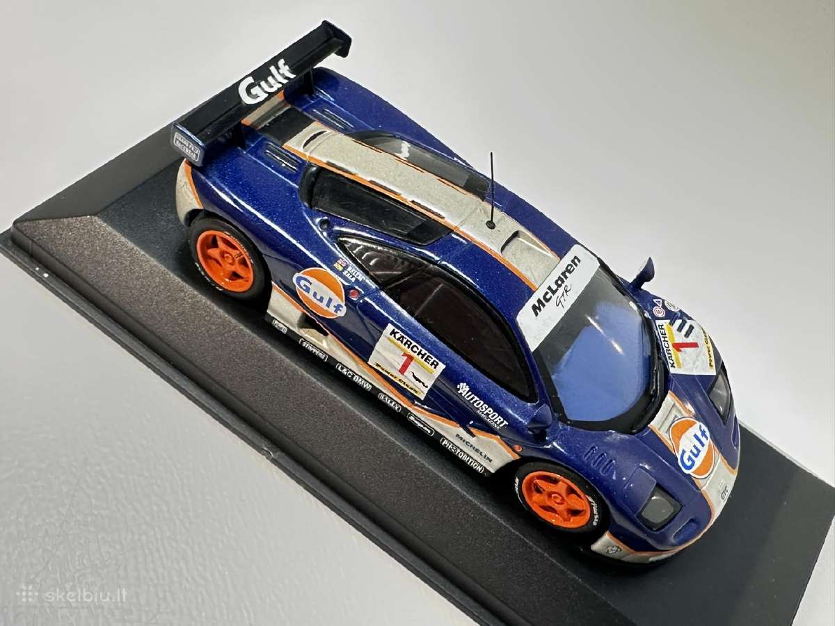 Mclaren F1 Gtr Le Mans #1 Gulf 1:43 Minichamps - nuotraukos Nr. 6