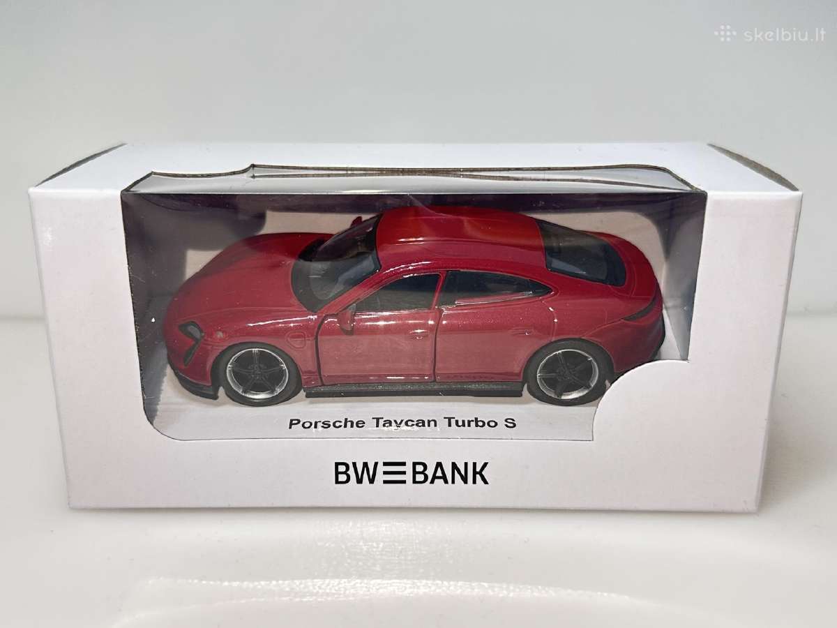 Porsche Taycan Turbo S vyšninė ~1:42 Welly - nuotraukos Nr. 2