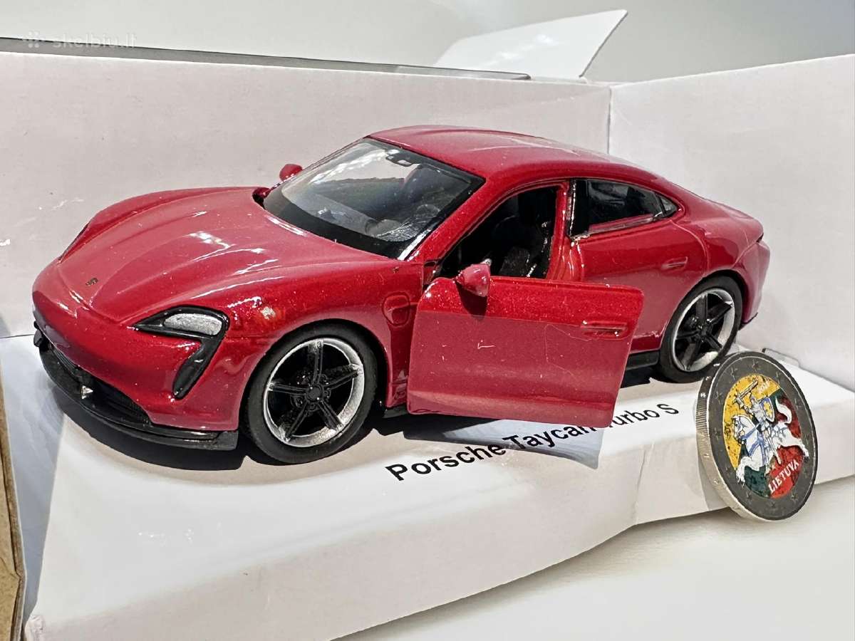 Porsche Taycan Turbo S vyšninė ~1:42 Welly