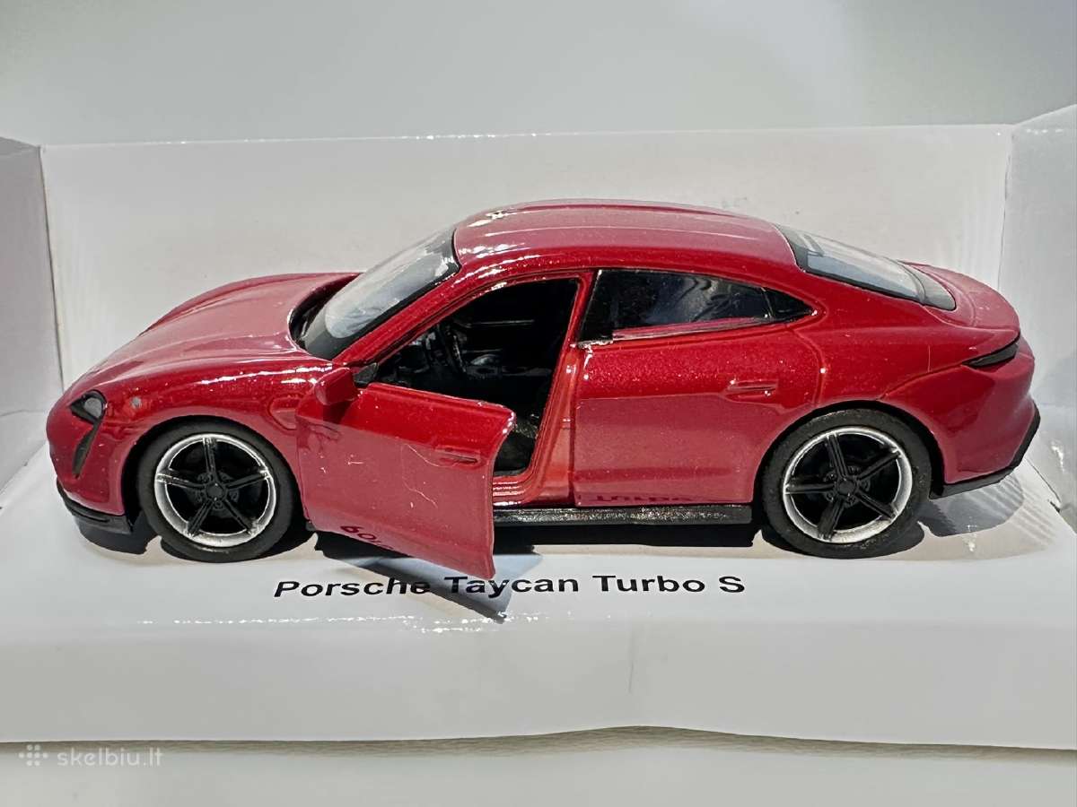 Porsche Taycan Turbo S vyšninė ~1:42 Welly - nuotraukos Nr. 3