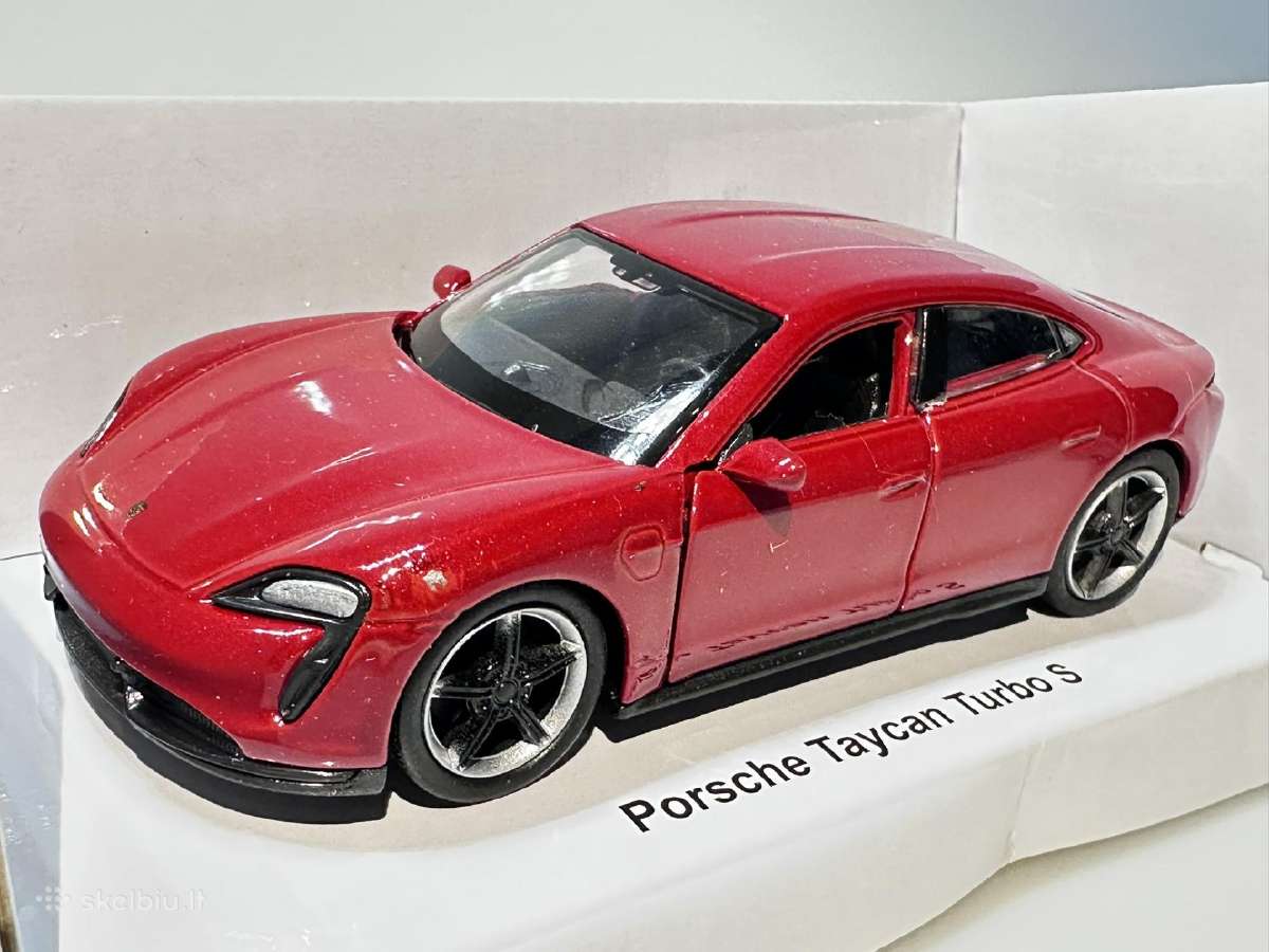 Porsche Taycan Turbo S vyšninė ~1:42 Welly - nuotraukos Nr. 4