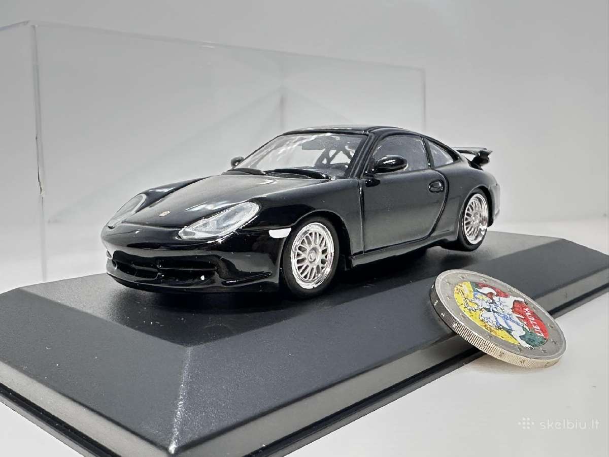 Porsche 911 996 Gt3 juoda 1:43 Minichamps [neorg.