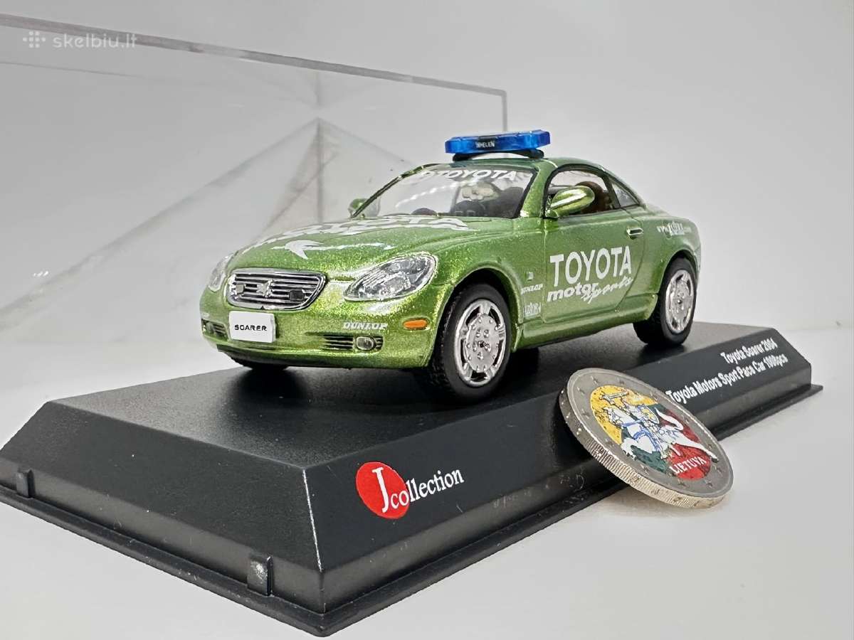 Toyota Soarer 2004 Pace Car žalia 1:43 J Collectio