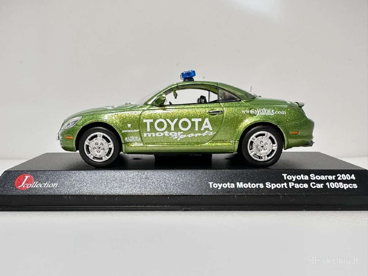 Toyota Soarer 2004 Pace Car žalia 1:43 J Collectio - nuotraukos Nr. 4