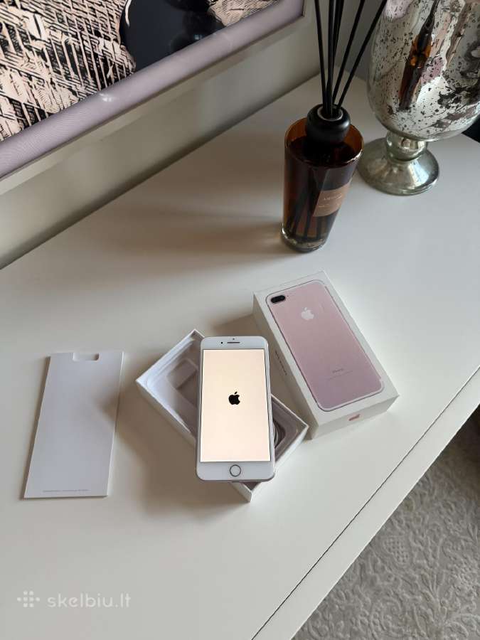 Idealios būklės iPhone 7 plius 32gb