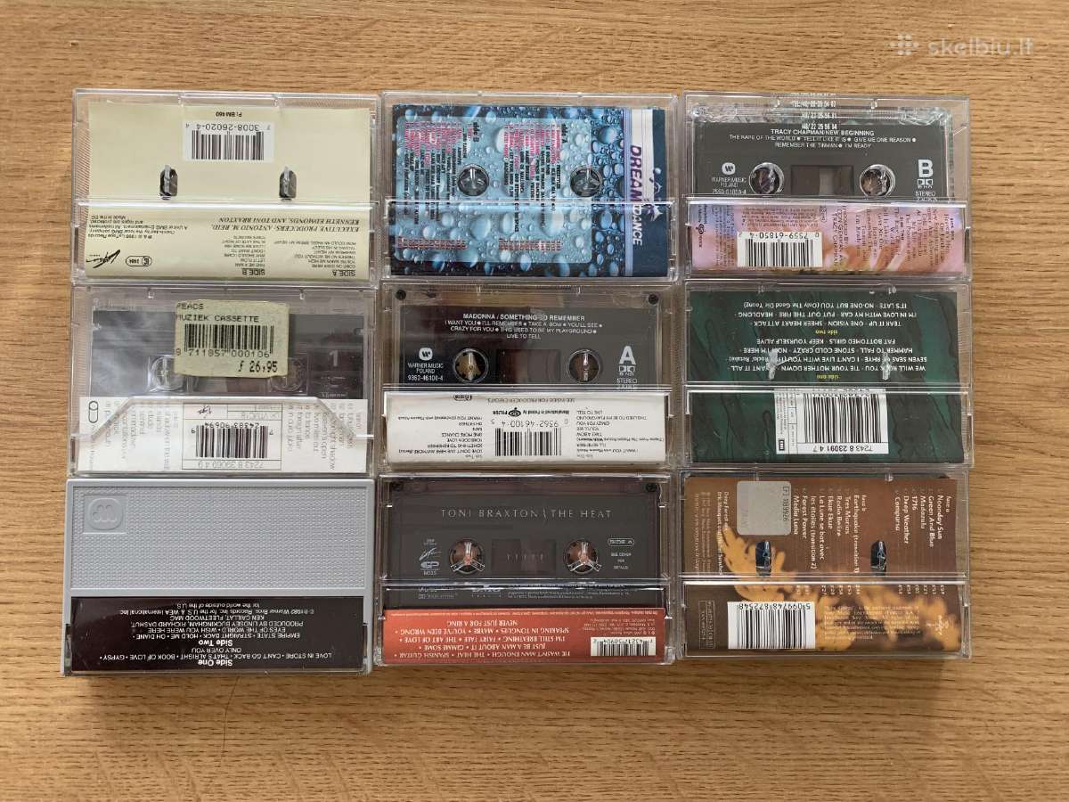 Originalios audio kasetės - nuotraukos Nr. 2