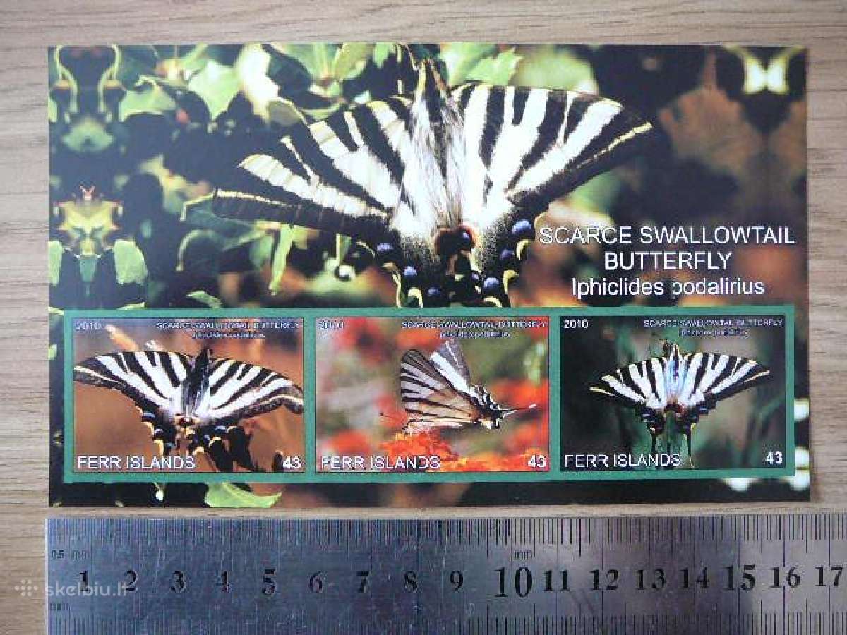 Drugeliai 2010 Mnh ferr54