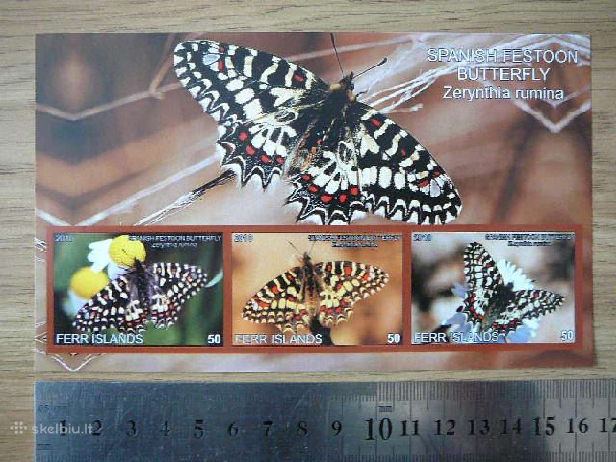 Drugeliai 2010 Mnh ferr55