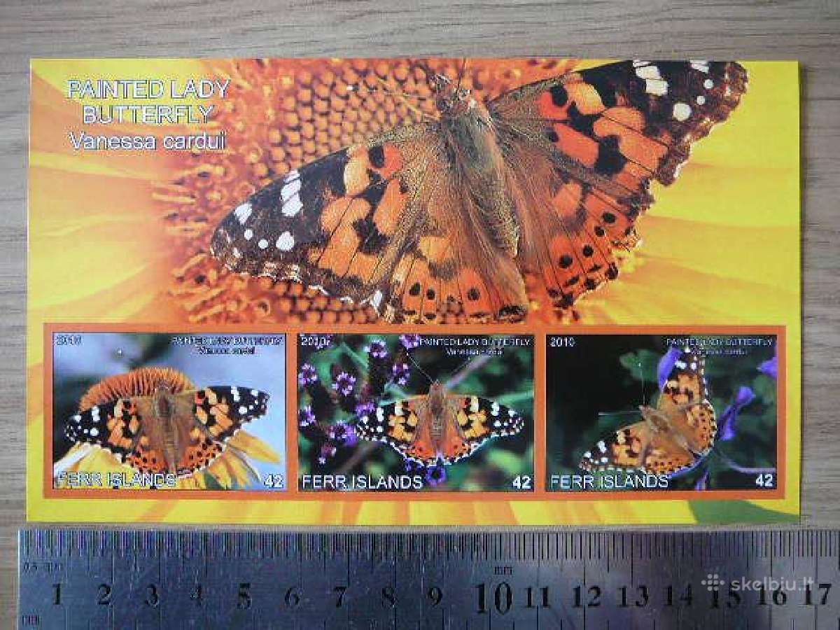 Drugeliai 2010 Mnh ferr56