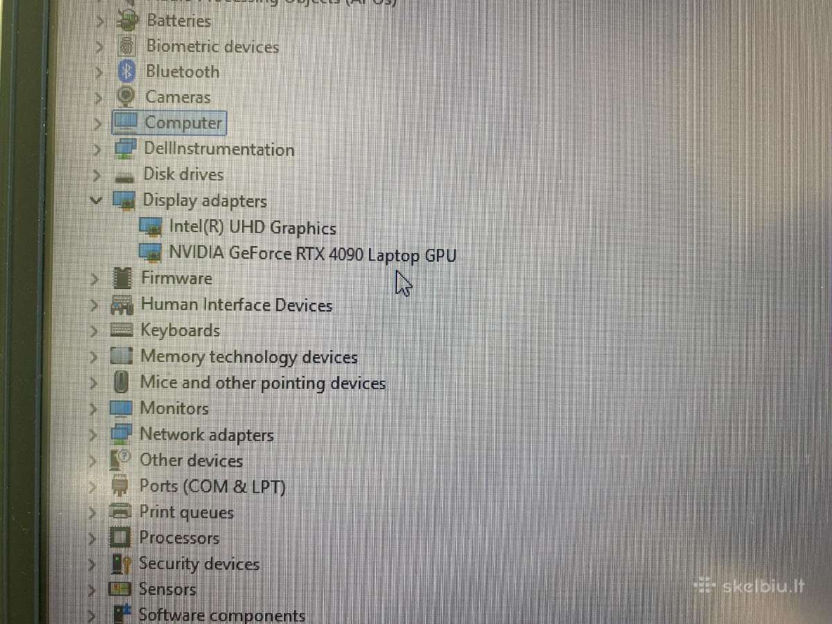 Dell Alienware m18 R1 Rtx4090 kompiuteris - nuotraukos Nr. 13