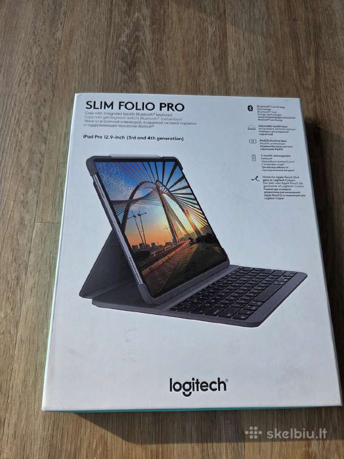 Logitech Universal Folio Logitech Slim iPad Lenovo - nuotraukos Nr. 9